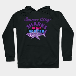 Hampton Hammerhead Sharks In The Water Hoodie